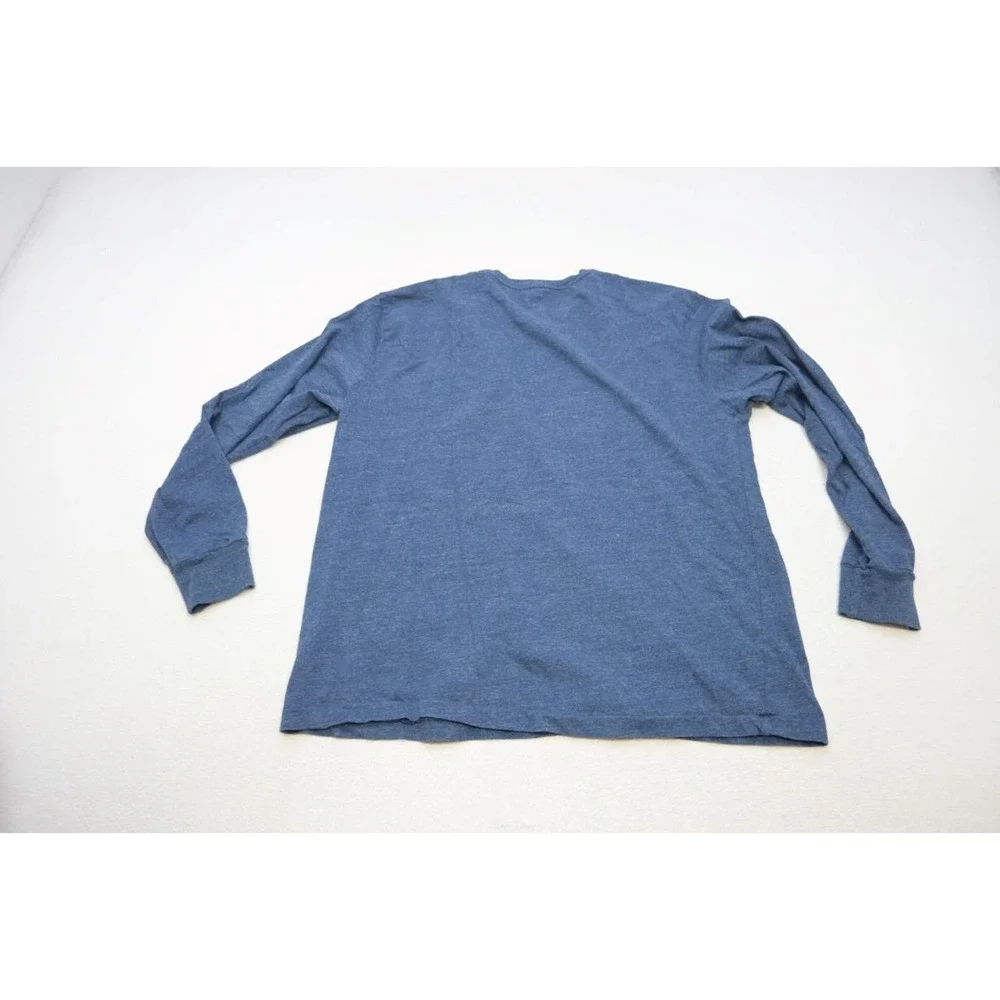 Polo Ralph Lauren Tee Shirt Classic Fit Marled Dark Blue Mens Sz‎ Large